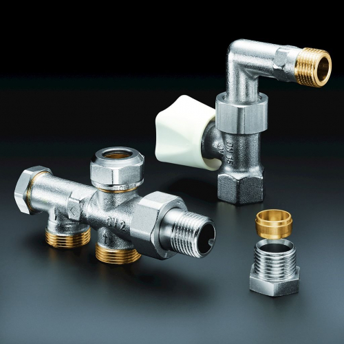 1190504 Вентиль ручной Oventrop "HR" Ду15, 1/2", PN10, угловой