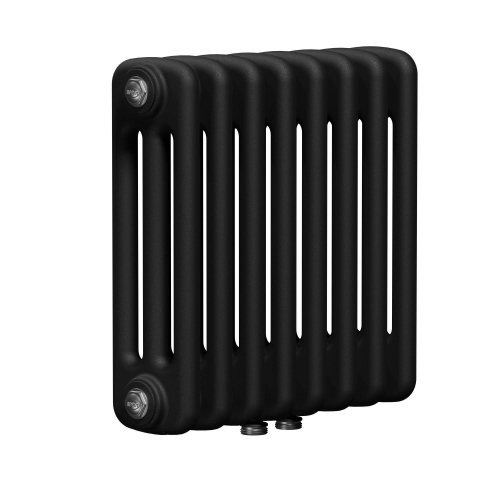 Радиатор 3-х трубчатый RIFAR TUBOG 3037-1 сек. подключение нижнее центральное (D3), цвет:  черный AN - Антрацит (матовый)