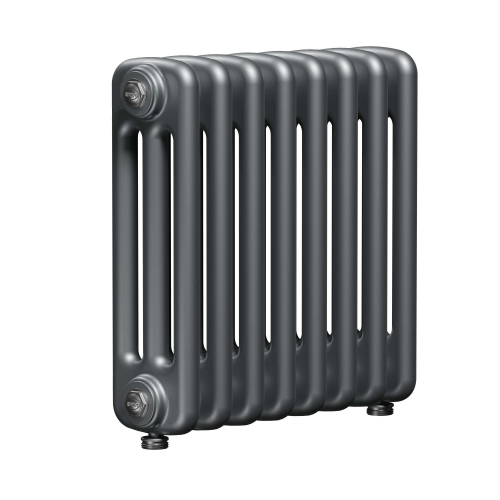 Радиатор 3-х трубчатый RIFAR TUBOG 3057-31 сек. подключение нижнее разностороннее (D2), цвет:  серый TI - Титан (матовый)