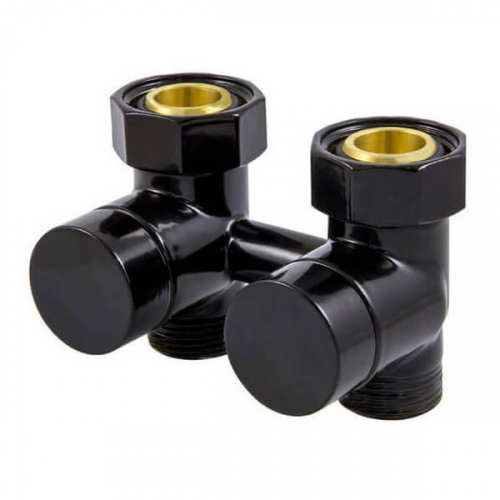 Узел подключения прямой Schlosser 3/4 x M22x1,5, RAL 9005 черный (601000102)