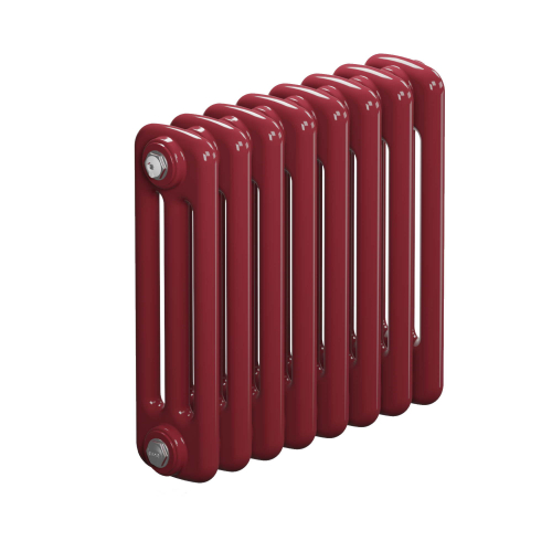 Радиатор 3-х трубчатый RIFAR TUBOG 3057-31 сек. подключение боковое универсальное (B1-В4), цвет:  красно-коричневый BO — Бордо