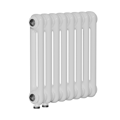 Радиатор 2-х трубчатый RIFAR TUBOG 2018-34 сек. подключение нижнее одностороннее (D1), цвет:  белый (глянцевый)