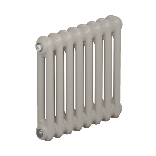 Радиатор 2-х трубчатый RIFAR TUBOG 2047-46 сек. подключение боковое универсальное (B1-В4), цвет: светлая слоновая кость IV — Айвори