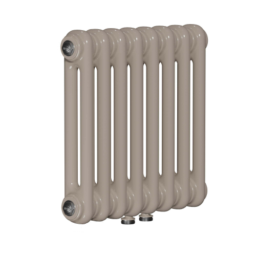 Радиатор 2-х трубчатый RIFAR TUBOG 2067-50 сек. подключение нижнее центральное (D3), цвет: светлая слоновая кость IV — Айвори