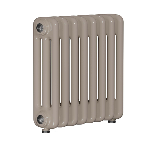 Радиатор 3-х трубчатый RIFAR TUBOG 3057-30 сек. подключение нижнее разностороннее (D2), цвет: светлая слоновая кость IV — Айвори