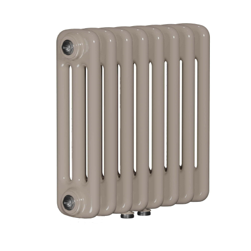 Радиатор 3-х трубчатый RIFAR TUBOG 3037-1 сек. подключение нижнее центральное (D3), цвет: светлая слоновая кость IV — Айвори