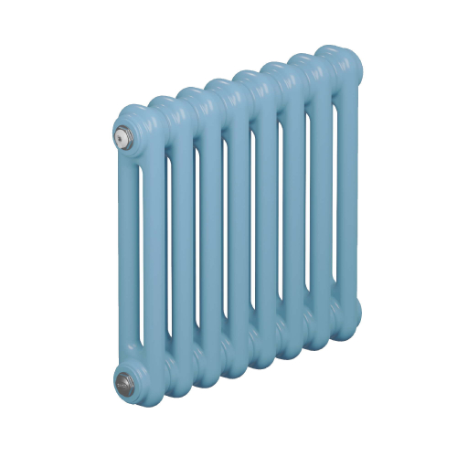 Радиатор 2-х трубчатый RIFAR TUBOG 2047-46 сек. подключение боковое универсальное (B1-В4), цвет: пастельно-синий SA — Сапфир