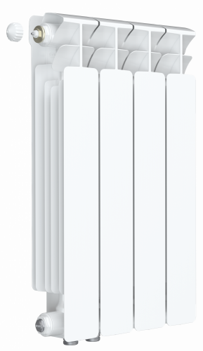 Биметаллический радиатор RIFAR BASE VENTIL B500-11 сек. подключение нижнее правое (нпп), цвет:  белый (глянцевый)