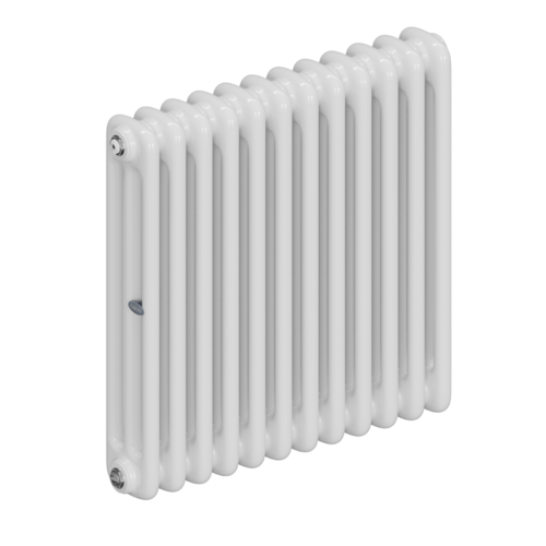 Радиатор 3-х трубчатый RIFAR TUBOG 3057-12 сек. подключение боковое универсальное (B1-В4), цвет:  белый (глянцевый)