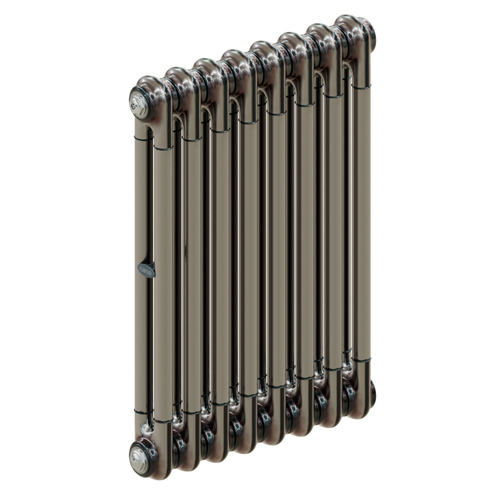 Радиатор 2-х трубчатый RIFAR TUBOG 2057-8 сек. подключение боковое универсальное (B1-В4), цвет:  технолак TL