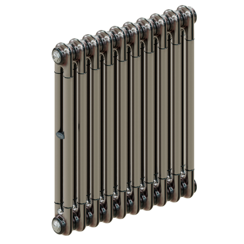 Радиатор 2-х трубчатый RIFAR TUBOG 2057-10 сек. подключение боковое универсальное (B1-В4), цвет:  технолак TL