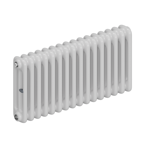 Радиатор 3-х трубчатый RIFAR TUBOG 3037-16 сек. подключение боковое универсальное (B1-В4), цвет:  белый (глянцевый)