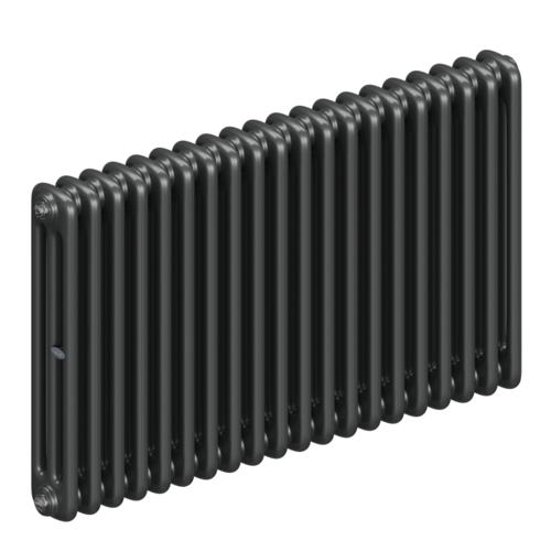 Радиатор 3-х трубчатый RIFAR TUBOG 3057-20 сек. подключение боковое универсальное (B1-В4), цвет:  серый TI - Титан (матовый)