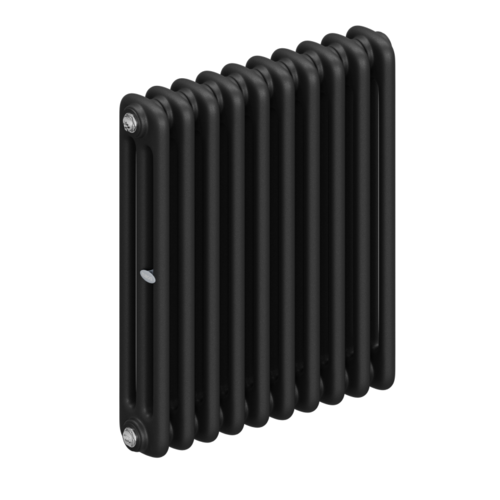 Радиатор 3-х трубчатый RIFAR TUBOG 3057-10 сек. подключение боковое универсальное (B1-В4), цвет:  черный AN - Антрацит (матовый)