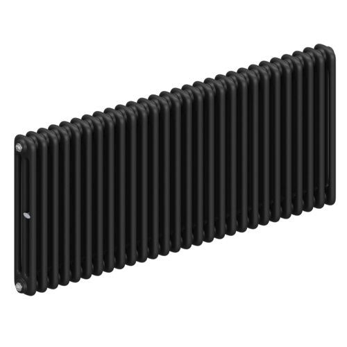 Радиатор 3-х трубчатый RIFAR TUBOG 3057-28 сек. подключение боковое универсальное (B1-В4), цвет:  черный AN - Антрацит (матовый)