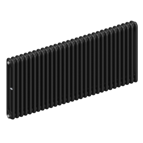 Радиатор 3-х трубчатый RIFAR TUBOG 3057-30 сек. подключение боковое универсальное (B1-В4), цвет:  черный AN - Антрацит (матовый)