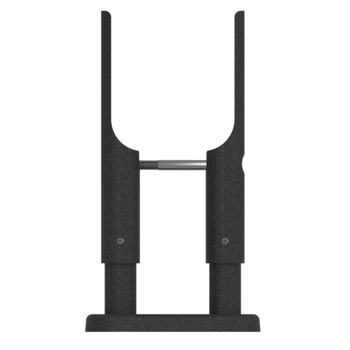 Напольный регулируемый кронштейн для трубчатых 3x-колончатых радиаторов rifar tubog антрацит