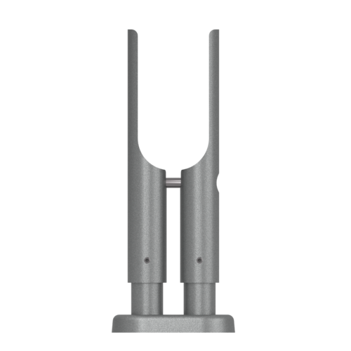 Напольный регулируемый кронштейн для трубчатых 2x-колончатых радиаторов rifar tubog титан