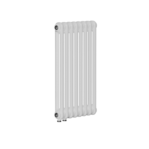 Радиатор 2-х трубчатый RIFAR TUBOG 2110-19 сек. подключение нижнее одностороннее (D1), цвет:  белый (глянцевый)